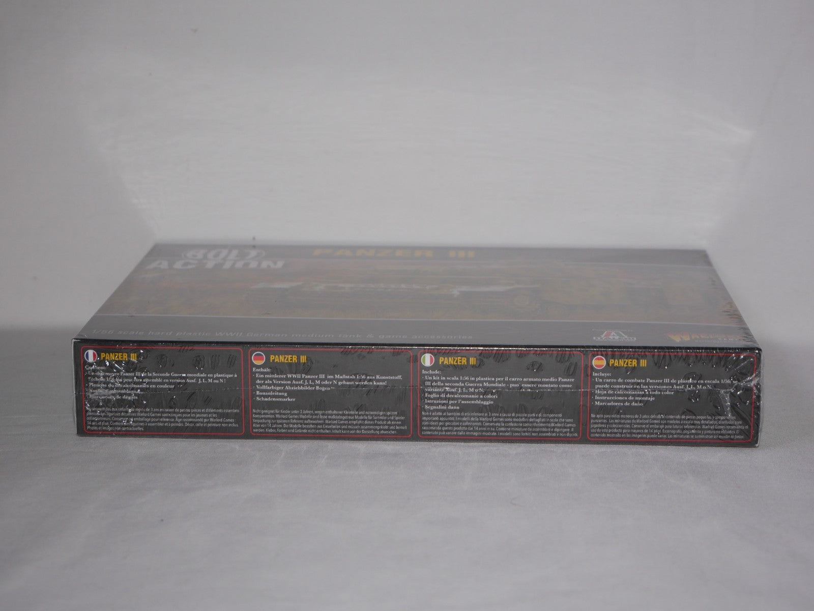 Warlord Games Bolt Action 1:56 Scale WW2 German Panzer III Medium Tank 402012004