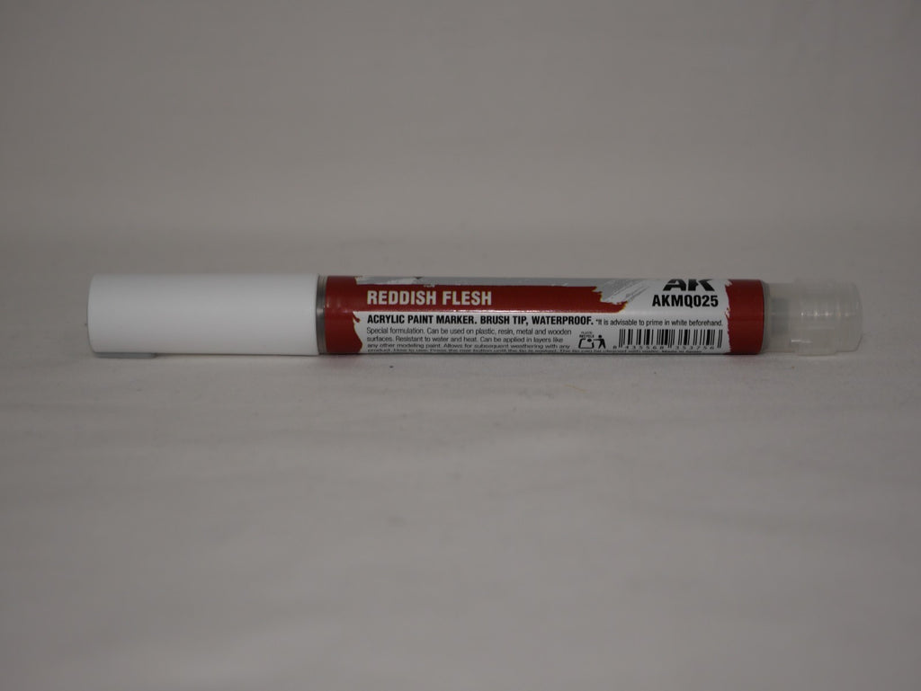 AK Interactive Acrylic Quick Gen Markers For Tabletop Wargaming Reddish Flesh - AKMQ025