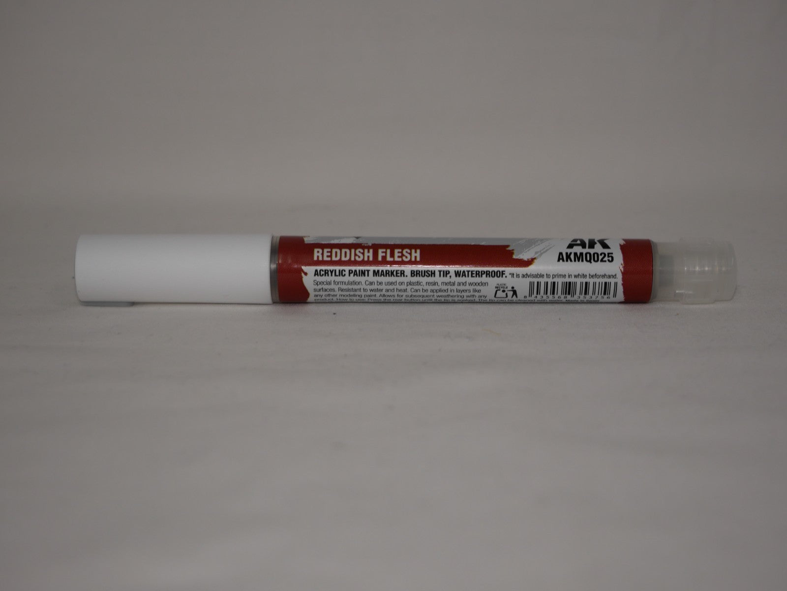 AK Interactive Acrylic Quick Gen Markers For Tabletop Wargaming Reddish Flesh - AKMQ025