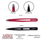 The Army Painter Miniature And Hobby Tweezer Set (2 Pieces) For Wargaming TL5035