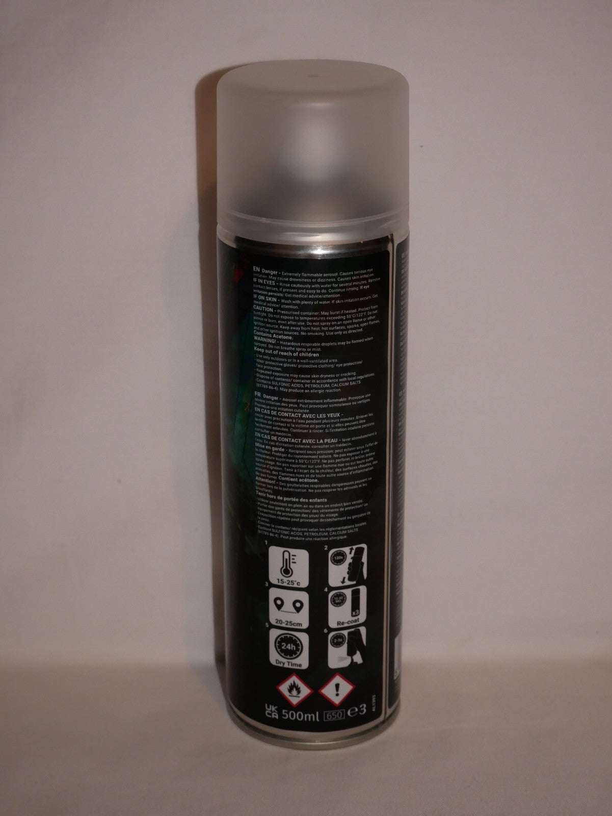 The Colour Forge Ossified Earth Matt Finish Model Primer 500ml Aerosol Spray Can