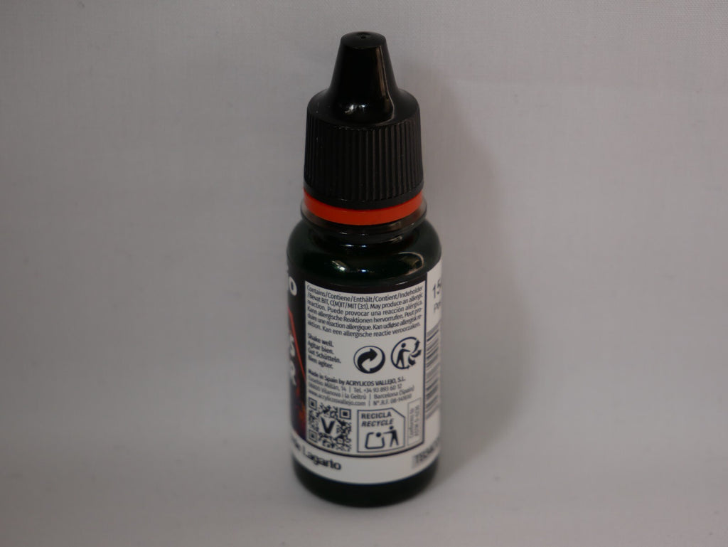 Vallejo Xpress Color Acrylics Lizard Green 18ml/0.6 fl oz Dropper Bottle 72.418