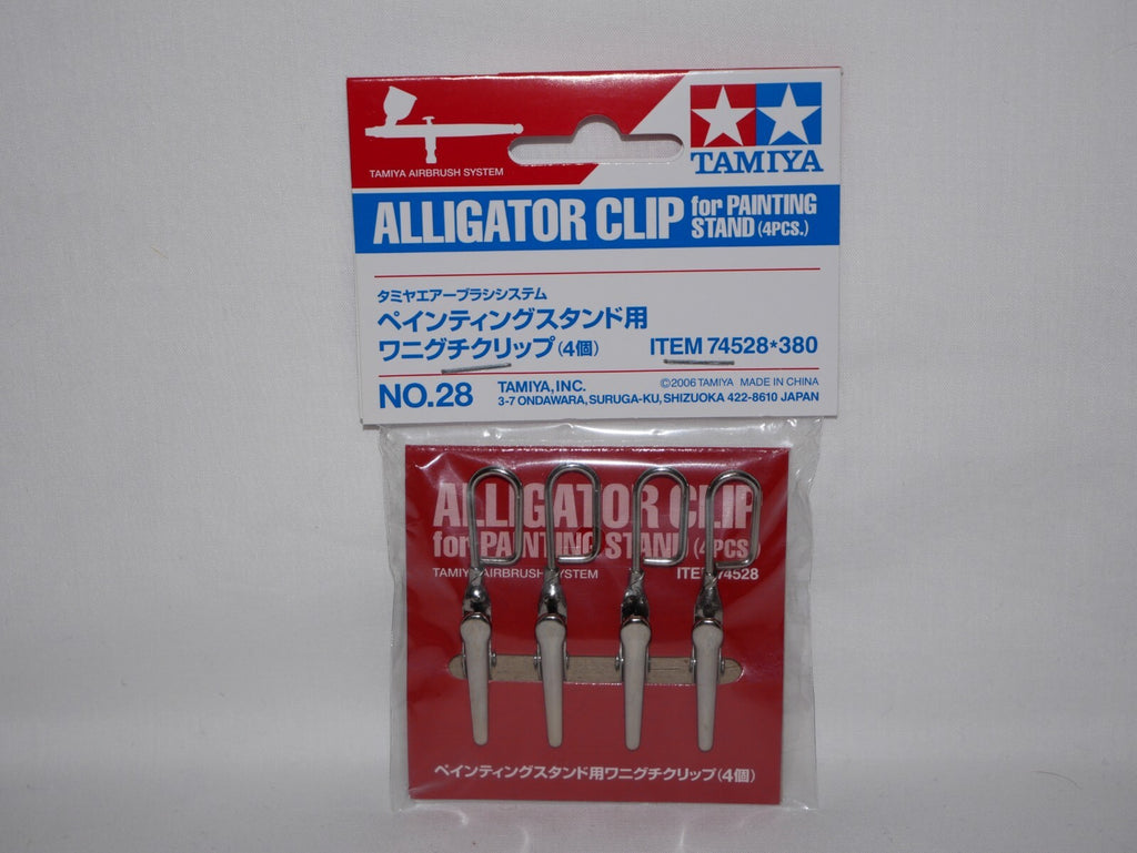 Tamiya Spray-Work Airbrush System Alligator Clip For Painting Stand (4PCS) 74528