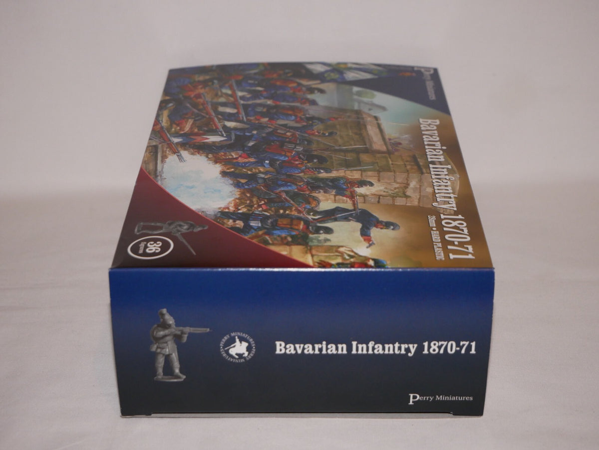 Perry Miniatures 28mm Hard Plastic Franco Prussian Bavarian Infantry (1870-1871) - PRU25