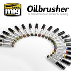 Ammo By Mig Jimenez Field Green Oilbrusher With Fine Brush Applicator A.MIG-3506
