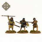 Victrix Warriors Of The Dark Ages 28mm Plastic Irish Warriors & Dogs - VXDA021