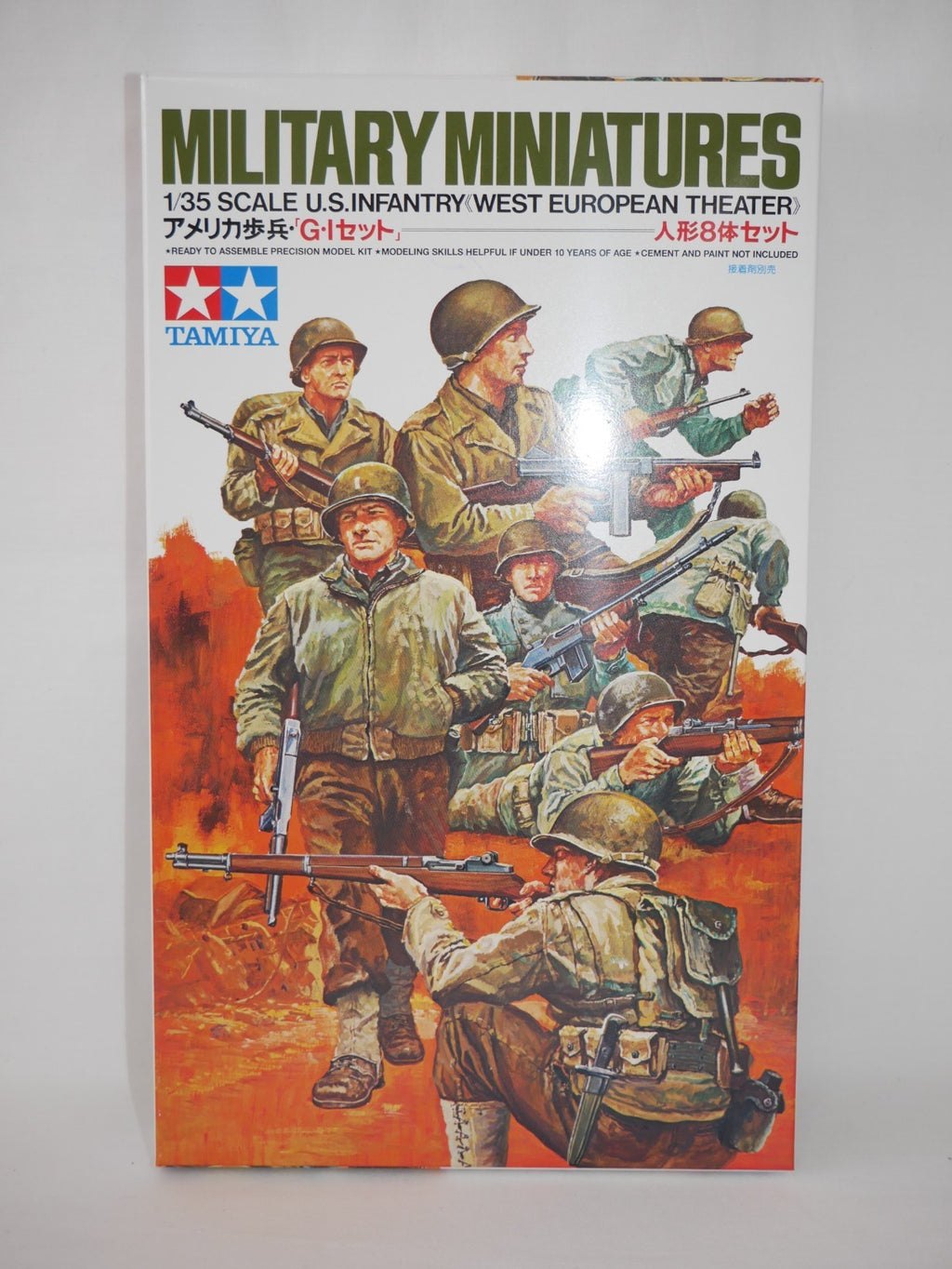 Tamiya Military Miniatures 1:35 Scale US Infantry West European Theater - 35048