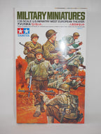 Tamiya Military Miniatures 1:35 Scale US Infantry West European Theater - 35048