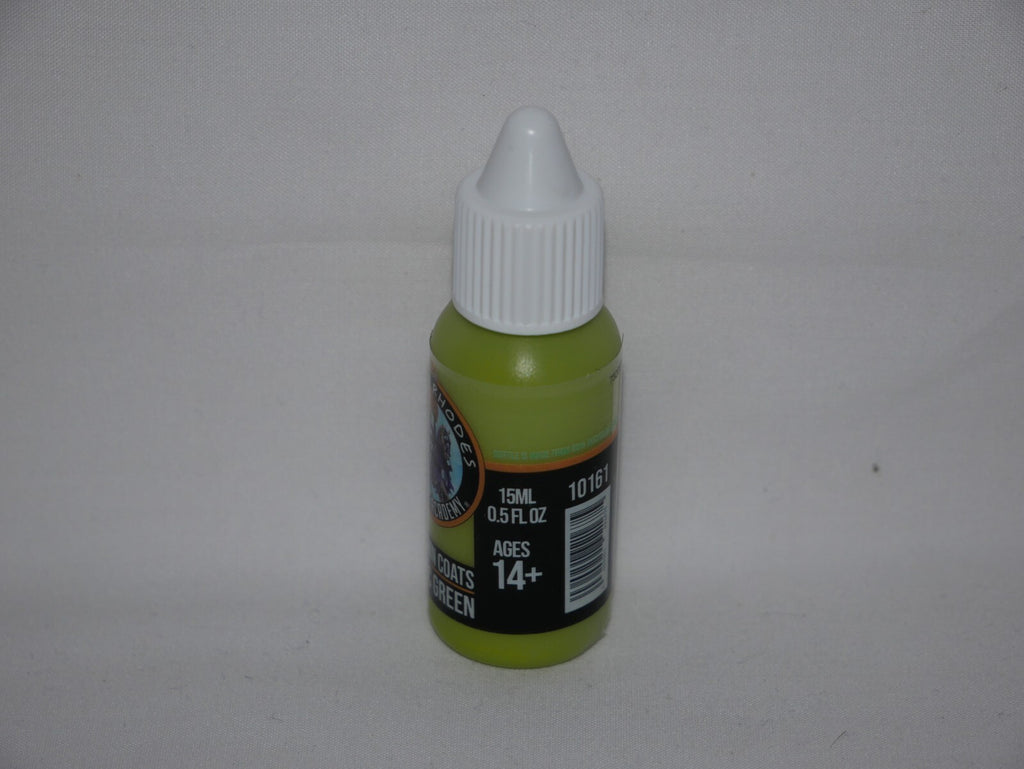Duncan Rhodes Painting Academy Two Thin Coats Septic Green 15ml Bottle - 10161