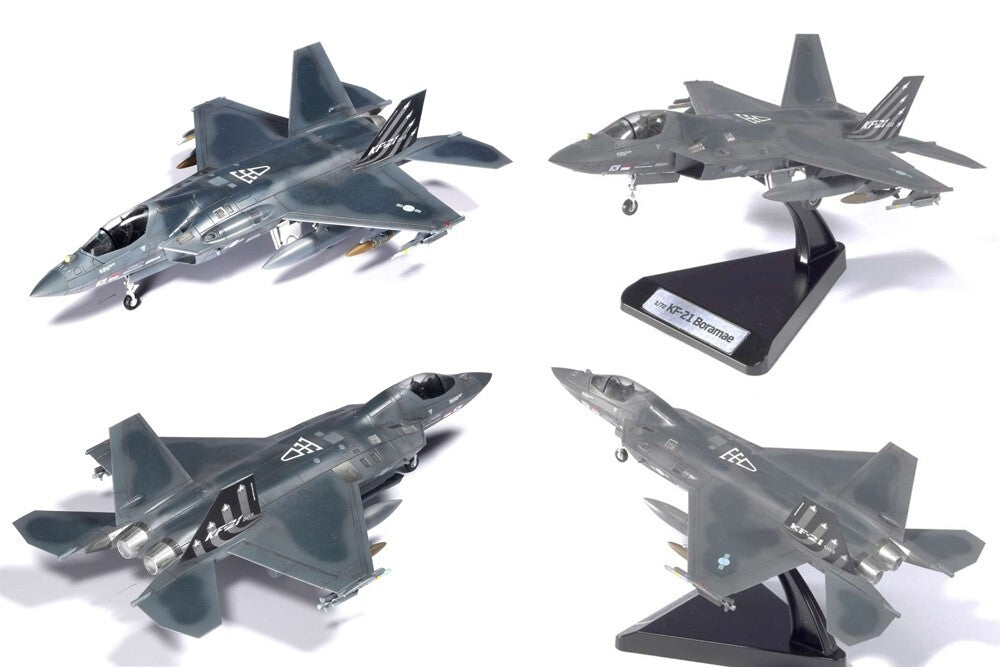 Academy Plastic Model Kits 1:72 ROKAF KAI KF-21 'Boramae' Fighter Jet - 12585