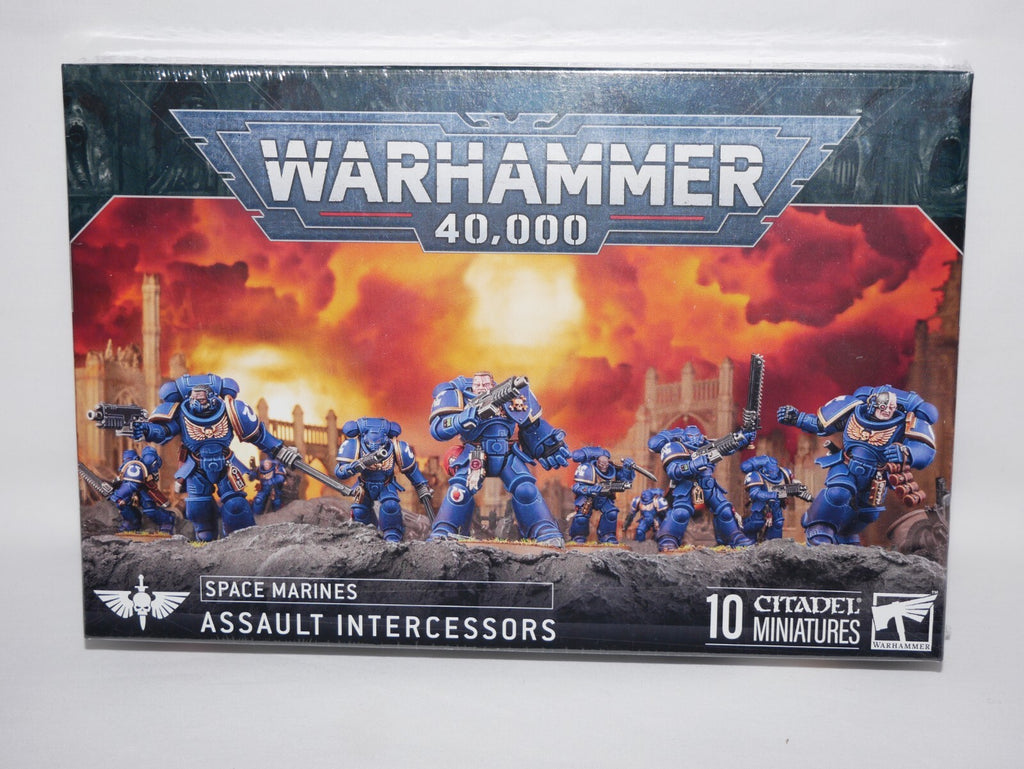 Games Workshop Warhammer 40,000 Space Marine Assault Intercessors Models (48-36)