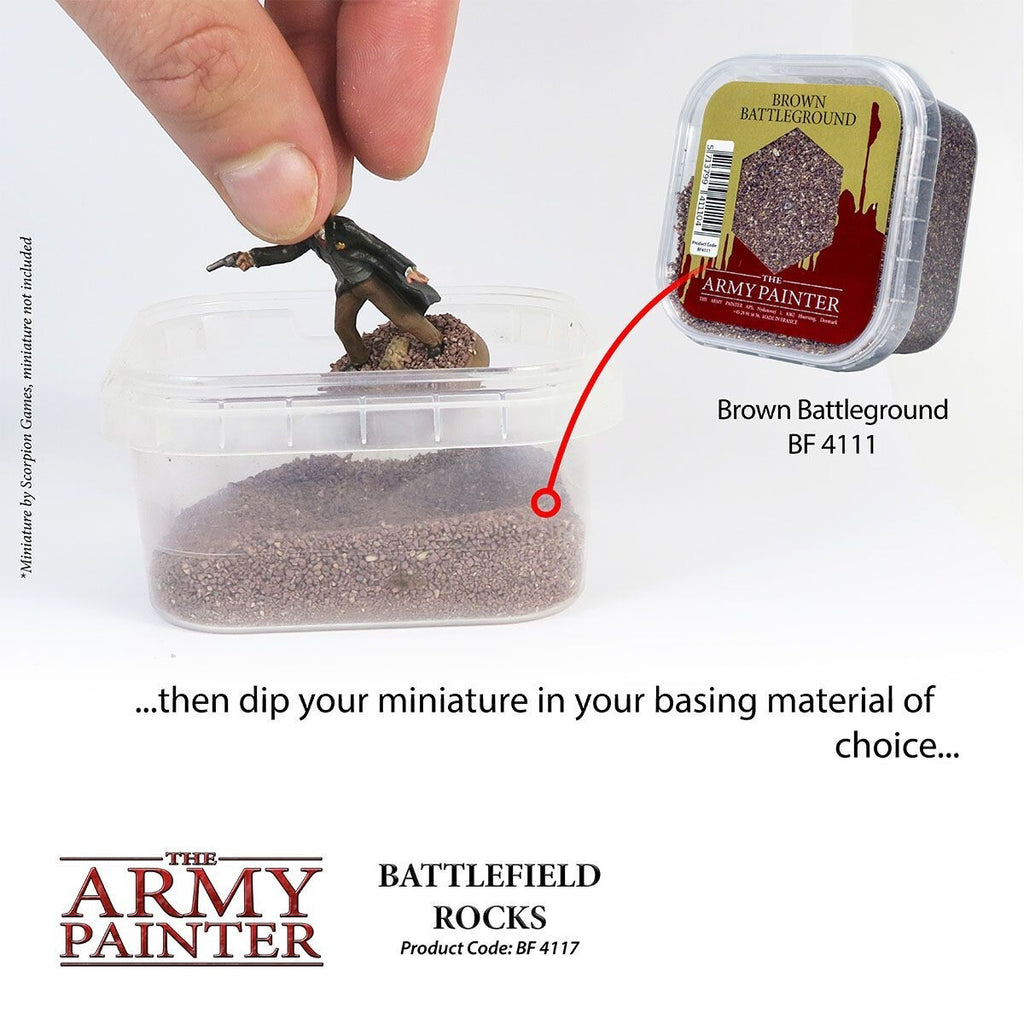 The Army Painter Battlefield Rocks For Miniature Gaming Bases 150ml Tub BF4117