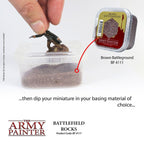 The Army Painter Battlefield Rocks For Miniature Gaming Bases 150ml Tub BF4117