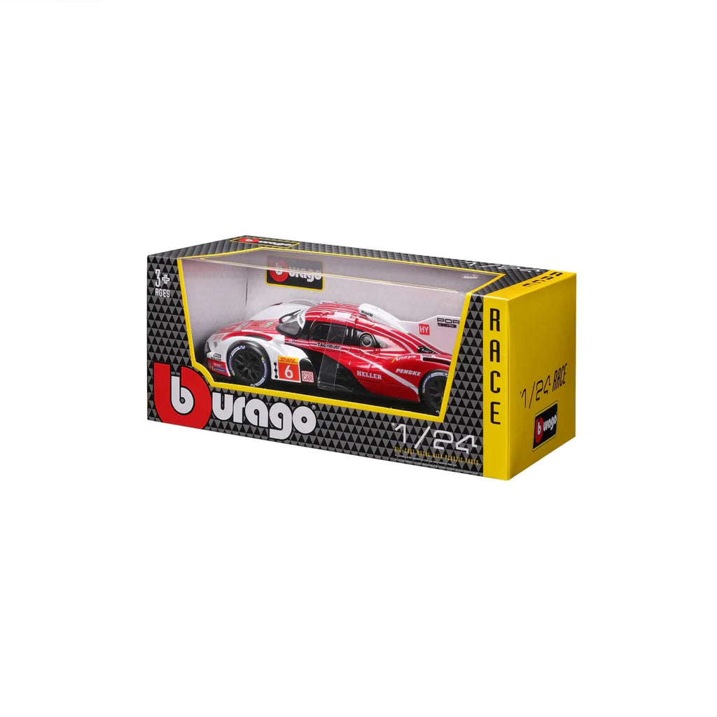 Burago 1:24 Scale Porsche 963 (No.6) Penske Motorsport WEC Hypercar - #18-28042