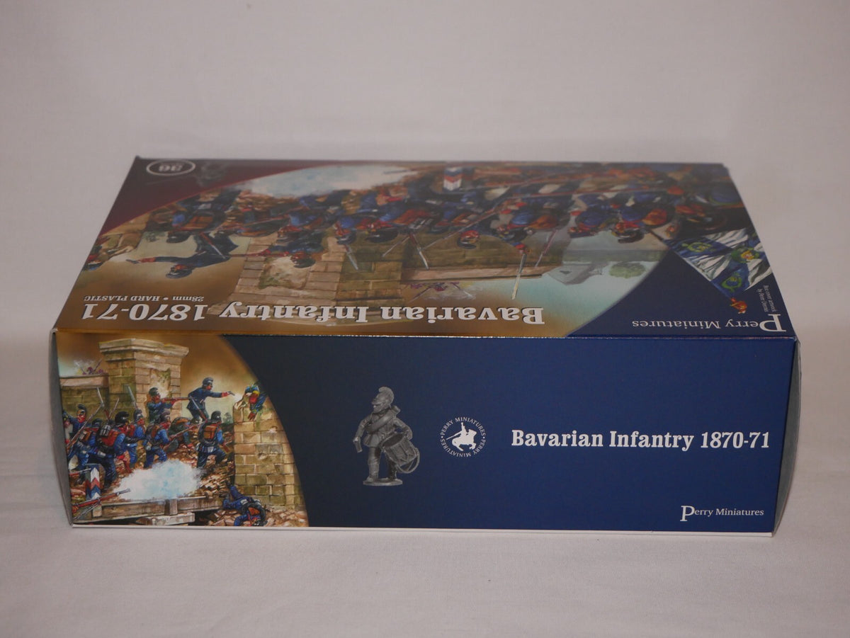 Perry Miniatures 28mm Hard Plastic Franco Prussian Bavarian Infantry (1870-1871) - PRU25