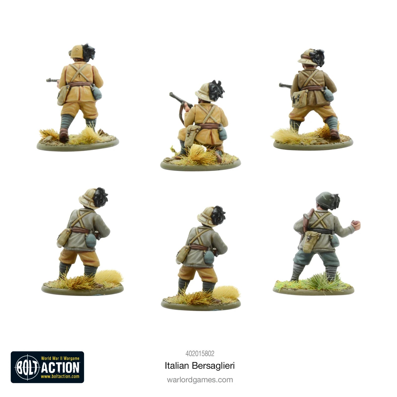 Warlord Games Bolt Action 1:56 Scale WWII Italian Bersaglieri - 402015802