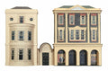 Superquick Low Relief Model Kits 1:76 Scale Period Shops And House SQC4