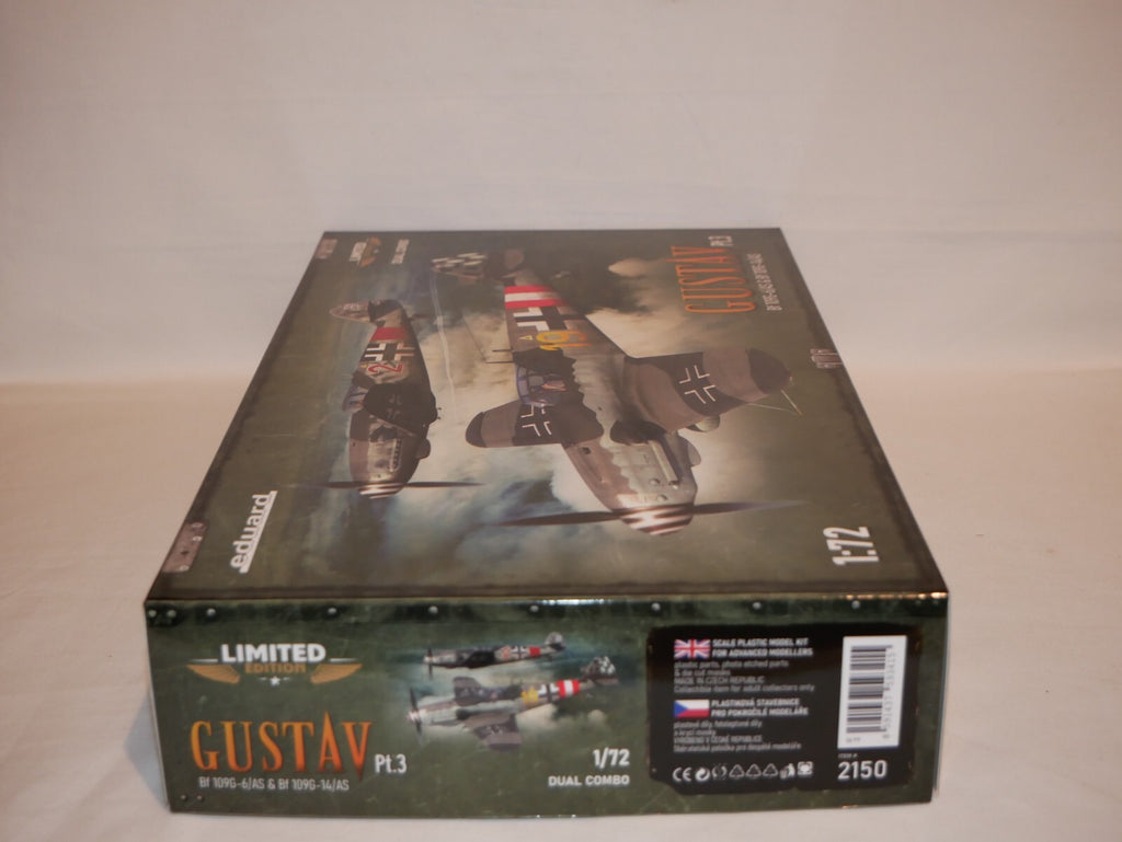 Eduard 1:72 Scale Gustav Pt.3 Dual Combo Limited Edition Model Kit Set - 2150