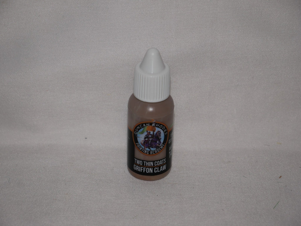 Duncan Rhodes Painting Academy 'Two Thin Coats' Griffon Claw 15ml Bottle - 10034