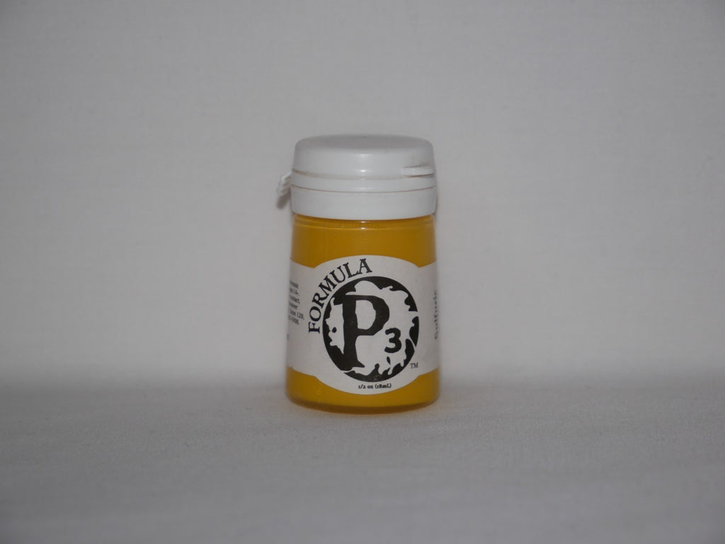 Formula P3 Acrylic Paint Range Sulfuric Yellow 18ml Flip Top Bottle - PIP 93026