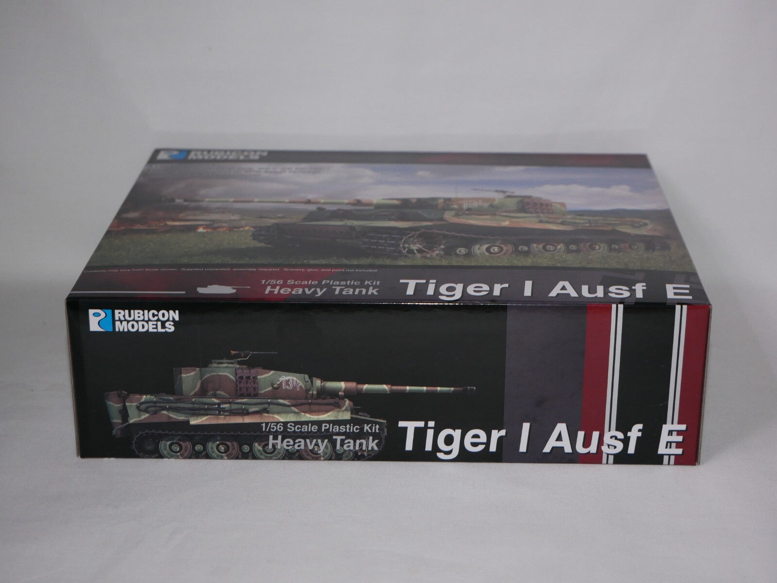 Rubicon Models 1:56 (28mm) Scale WWII German Tiger I Ausf E Heavy Tank - 280016