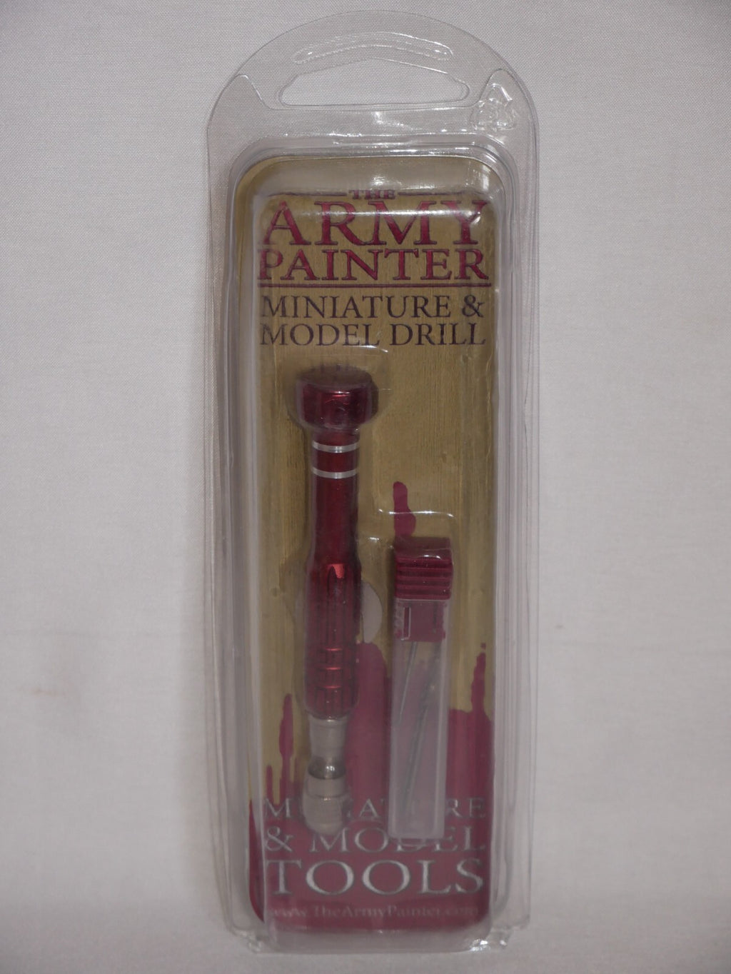 The Army Painter Miniature & Model Hand Drill (Inc 3 Drill bits) TL5031