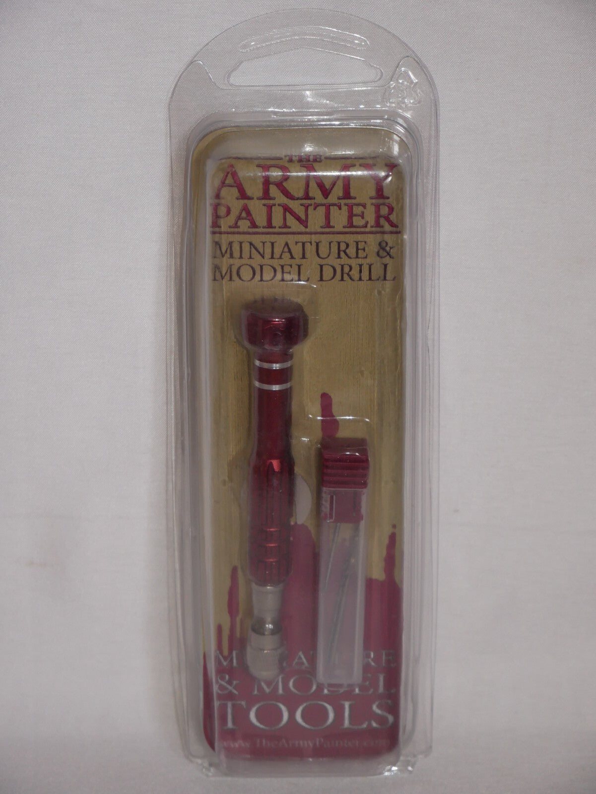 The Army Painter Miniature & Model Hand Drill (Inc 3 Drill bits) TL5031