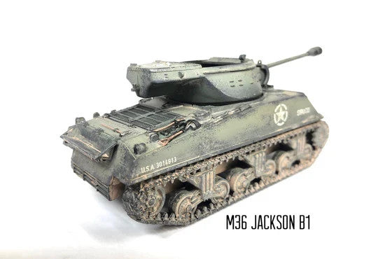 Rubicon Models 1:56 WWII US M10 Wolverine & M36 Jackson Tank Destroyer - 280029