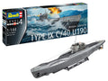Revell 1:144 Scale Type IX C/40 U190 German Submarine Kit Skill Level 4 - 05167