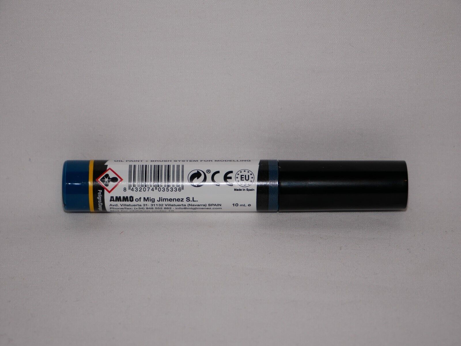 Ammo By Mig Jimenez Raptor Shuttle Turquoise Oilbrusher Fine Brush - A.MIG-3533