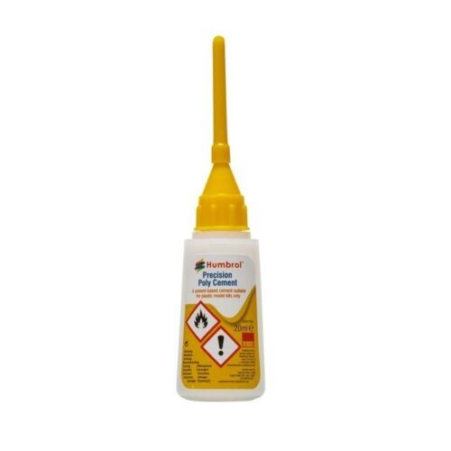 Humbrol Precision Poly Cement Solvent Based Glue For Plastic Models 20ml - AE2720