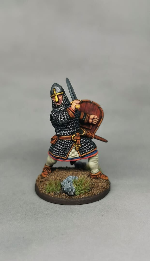 Victrix Warriors Of The Dark Ages 28mm Plastic Norman Infantry Models - VXDA004