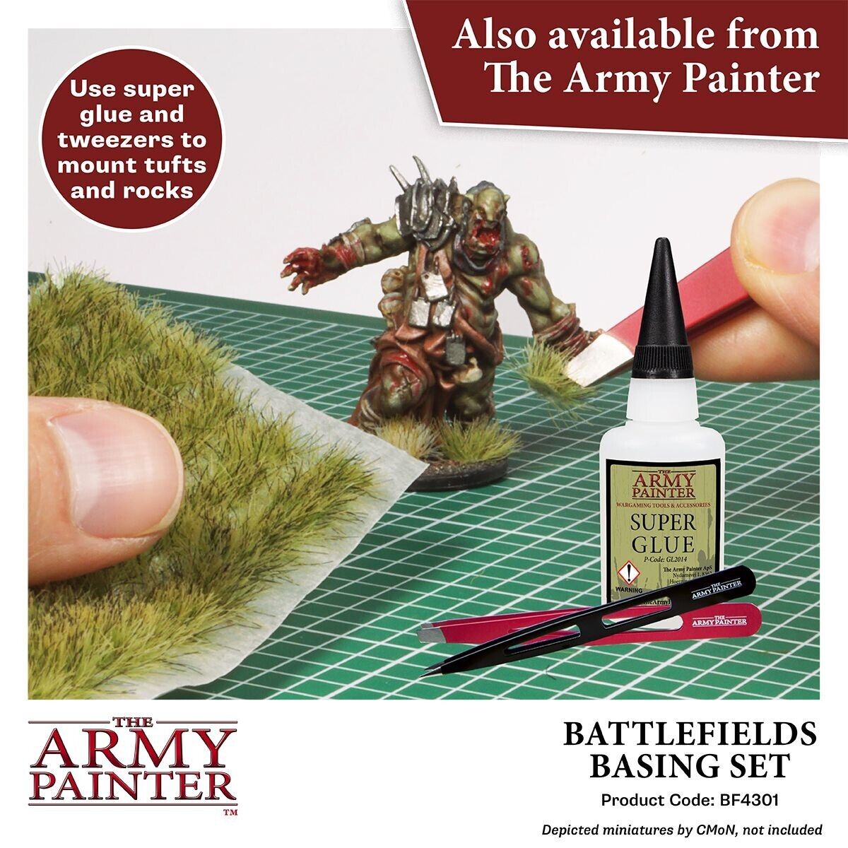 The Army Painter Miniature Wargaming Battlefields Basing Starter Set BF4301