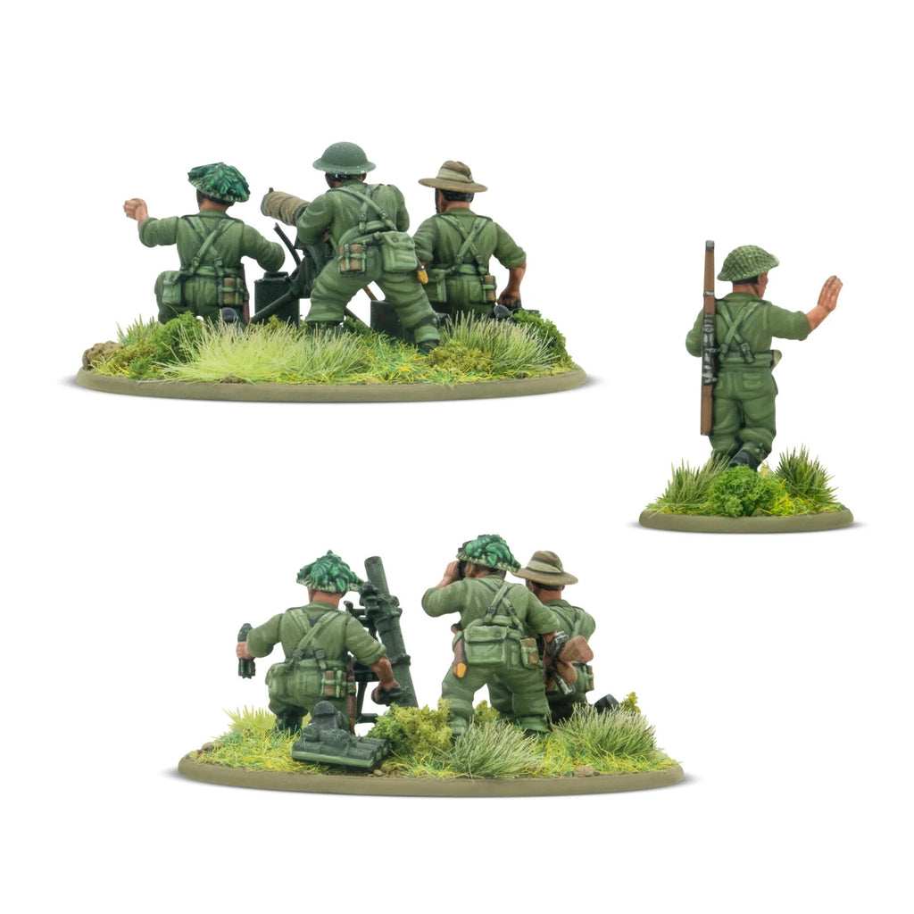 Warlord Games Bolt Action 1:56 British Gurkha Heavy weapons Platoon - 402611005