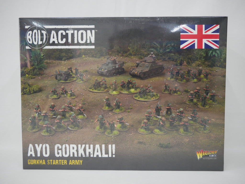 Warlord Games Bolt Action 1:56 Ayo Gorkhali! Gurkha Starter Army Set - 402611201