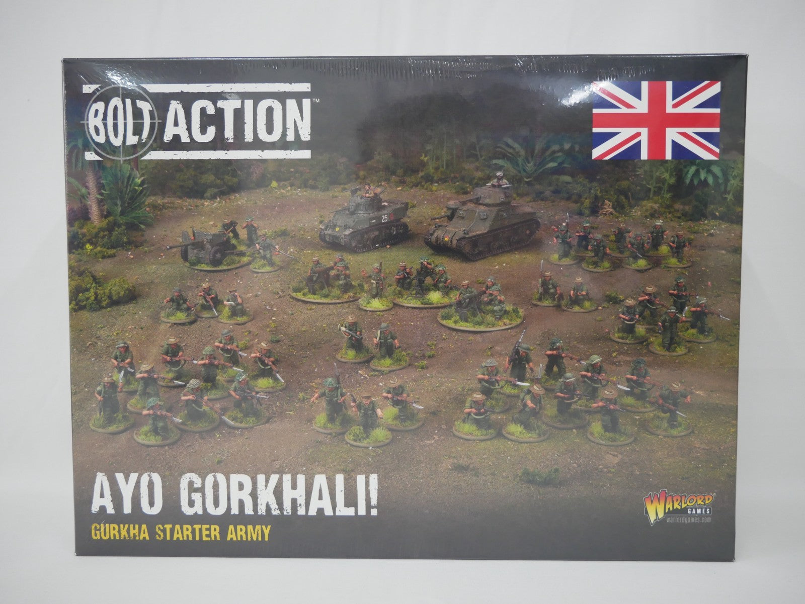 Warlord Games Bolt Action 1:56 Ayo Gorkhali! Gurkha Starter Army Set - 402611201