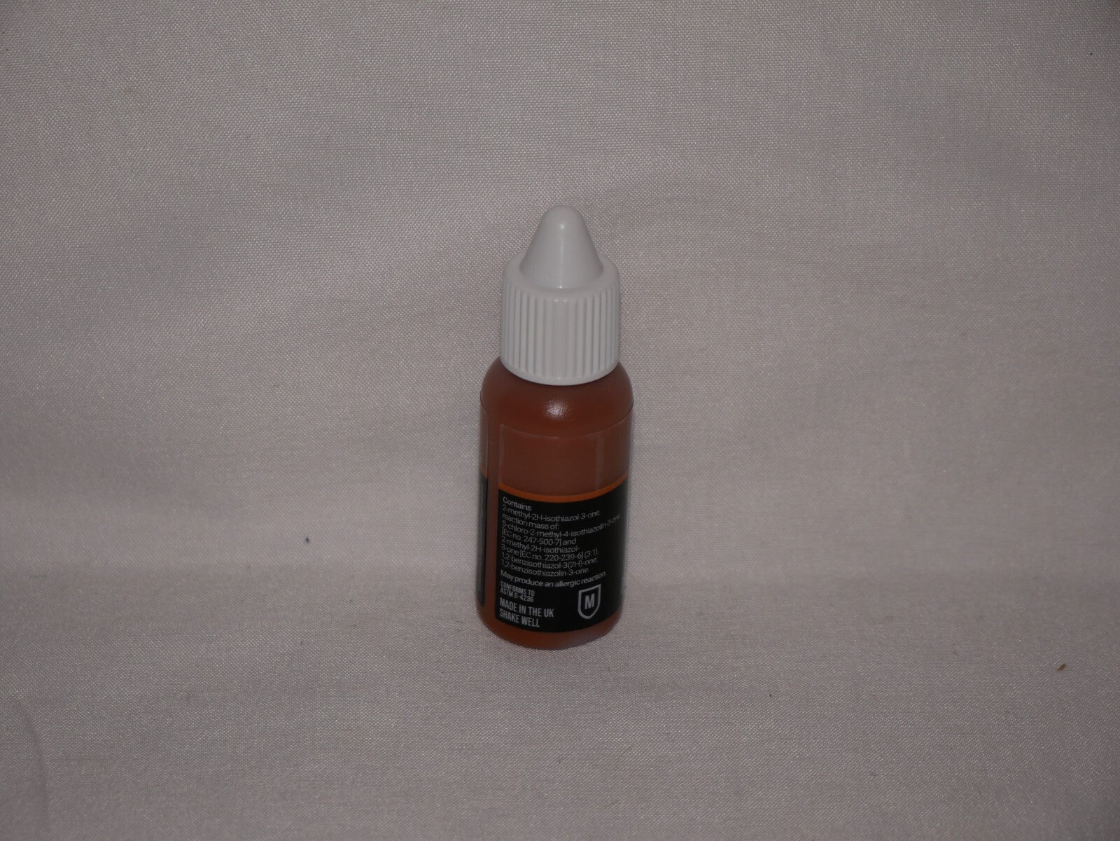 Duncan Rhodes Painting Academy 'Two Thin Coats' Dry Rust Brown 15ml Bottle 10089