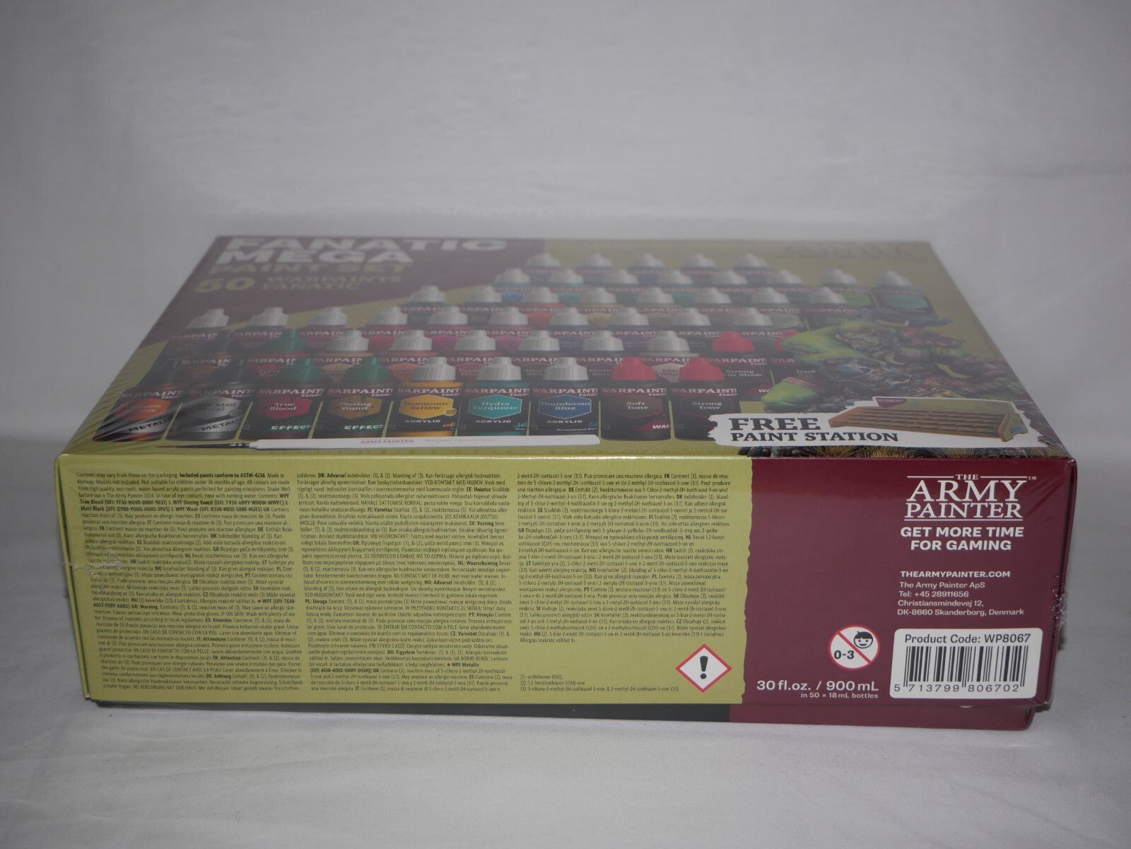 The Army Painter Warpaints Fanatic Range Mega Paint Set (50 Colours) - WP8067