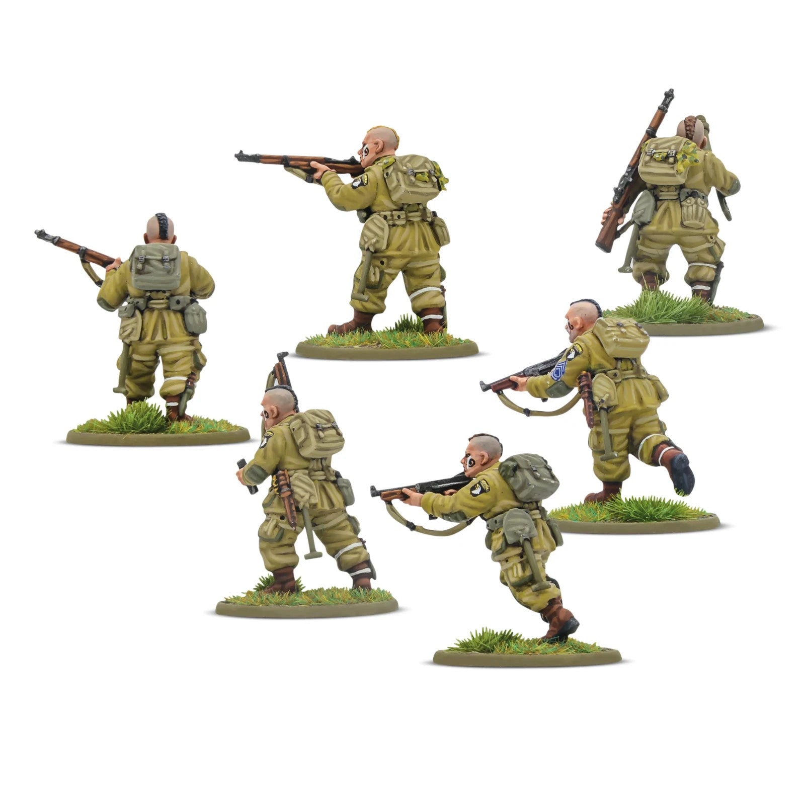 Warlord Games Bolt Action 1:56 WWII US Army Airborne (D-Day) Platoon - 402013102