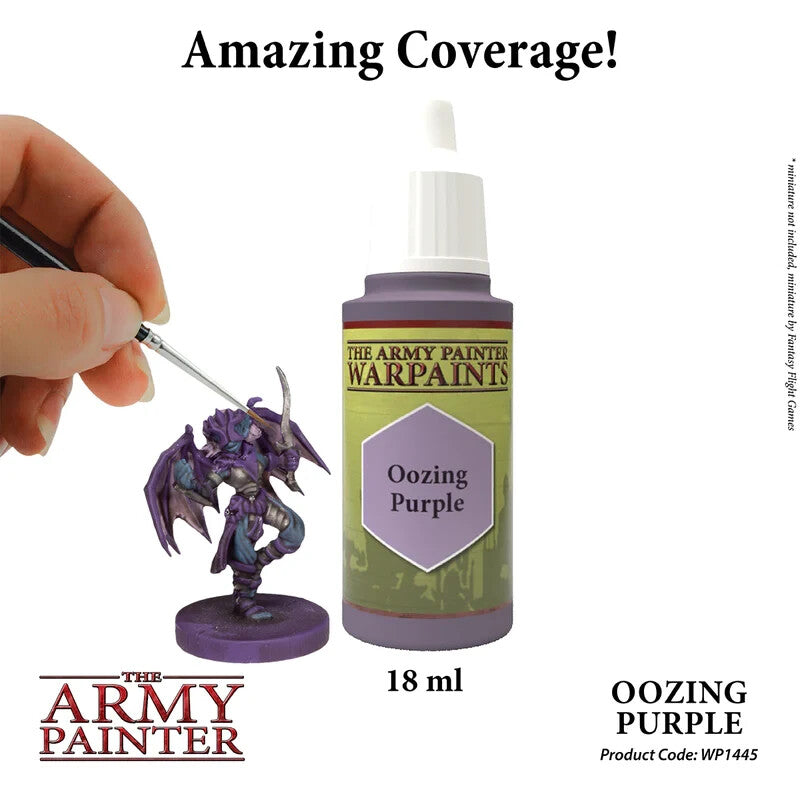 The Army Painter Acrylic Warpaints Oozing Purple 18ml Dropper Bottle - WP1445