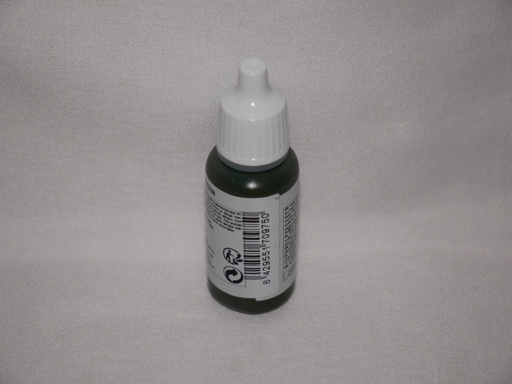 Vallejo Model Color Military Green Acrylic 17ml/0.57 fl oz Dropper Bottle 70.975