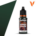 Vallejo Xpress Color Acrylics Lizard Green 18ml/0.6 fl oz Dropper Bottle 72.418