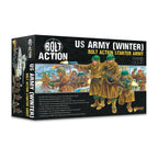 Warlord Game Bolt Action 1:56 Scale WWII US Army (Winter) Starter Army Set - 402613003