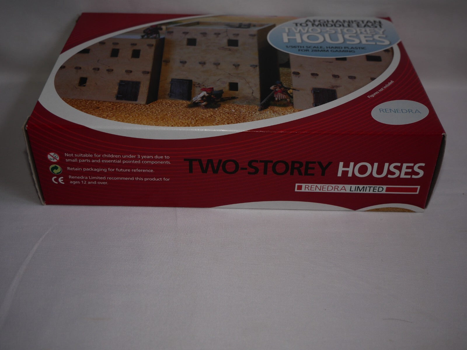 Renedra 1:56 Afghanistan Two-Storey Houses Box Set One Of Each Size (3 In Total)
