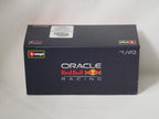 Burago 1:43 Oracle Redbull Racing RB20 Car With Sergio Pérez Helmet - #18-38098P