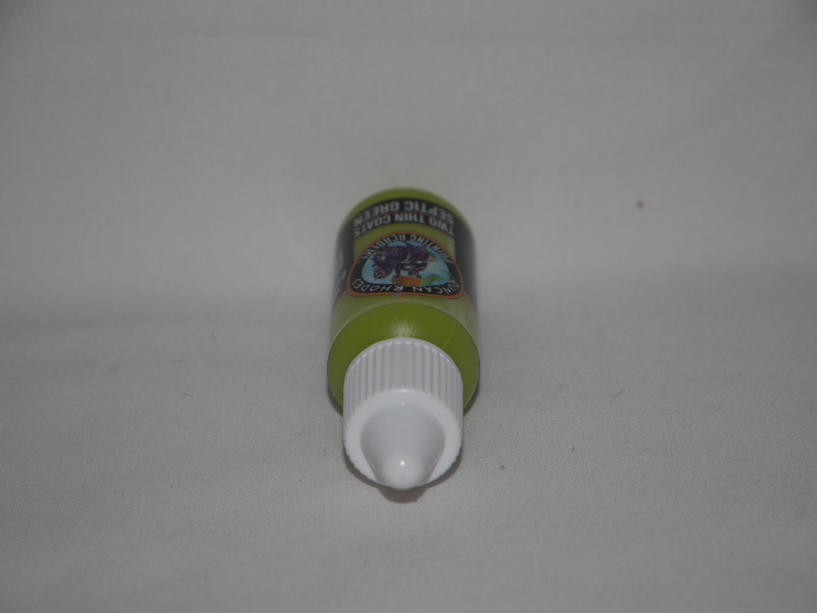 Duncan Rhodes Painting Academy Two Thin Coats Septic Green 15ml Bottle - 10161
