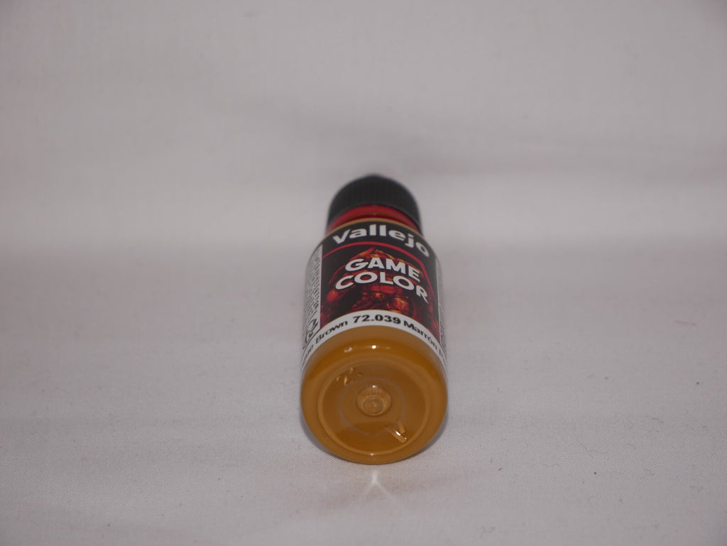 Vallejo Game Color Acrylics Plague Brown 18ml/0.6 fl oz Dropper Bottle - 72.039