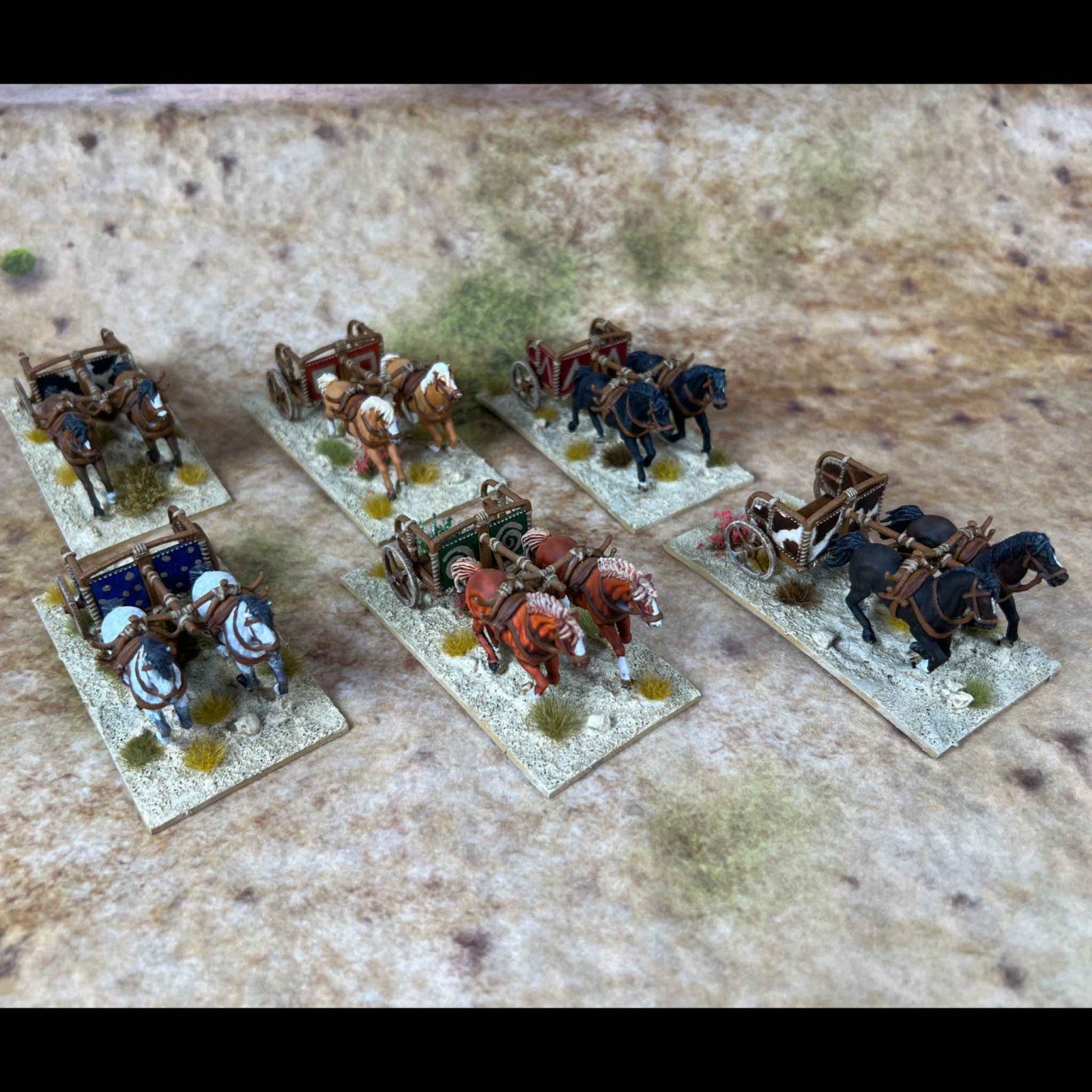 Wargames Atlantic First Empires 28mm Hard Plastic Bronze Age Chariots - WAAFE002