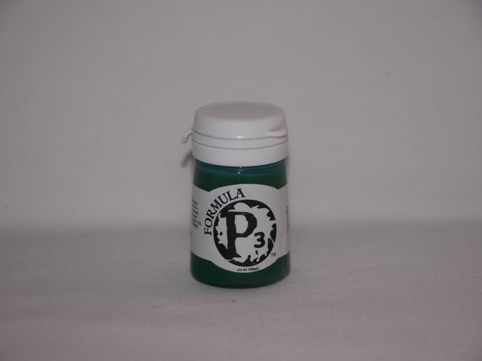 Formula P3 Acrylic Paint Range Gnarls Green (18ml) Flip Top Bottle - PIP 93034