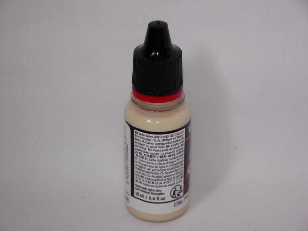 Vallejo Game Color Acrylics Elfic Flesh 18ml/0.6 fl oz Dropper Bottle - 72.098